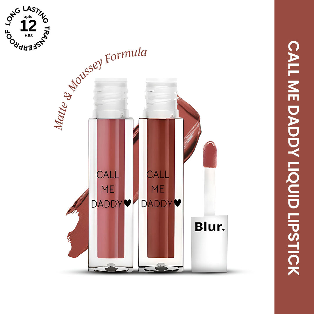 2 Mini Call Me Daddy Liquid Lipstick + 1 FREE Dude Don’t Touch My Gloss Mini | Pick your own shades