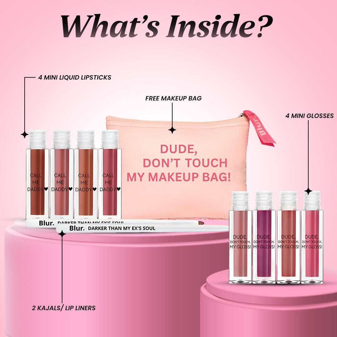 Limited Edition Festive Main Character Energy Kit | 10 Makeup Cuties