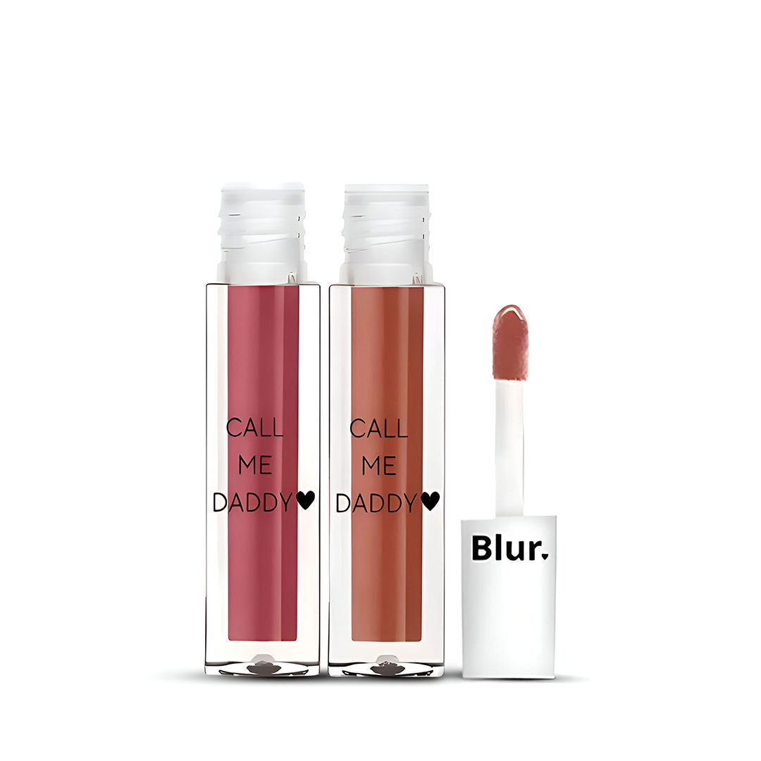 Call Me Daddy Mini Liquid Lipsticks Combo – Any 2 for ₹399 (2.5ml each)