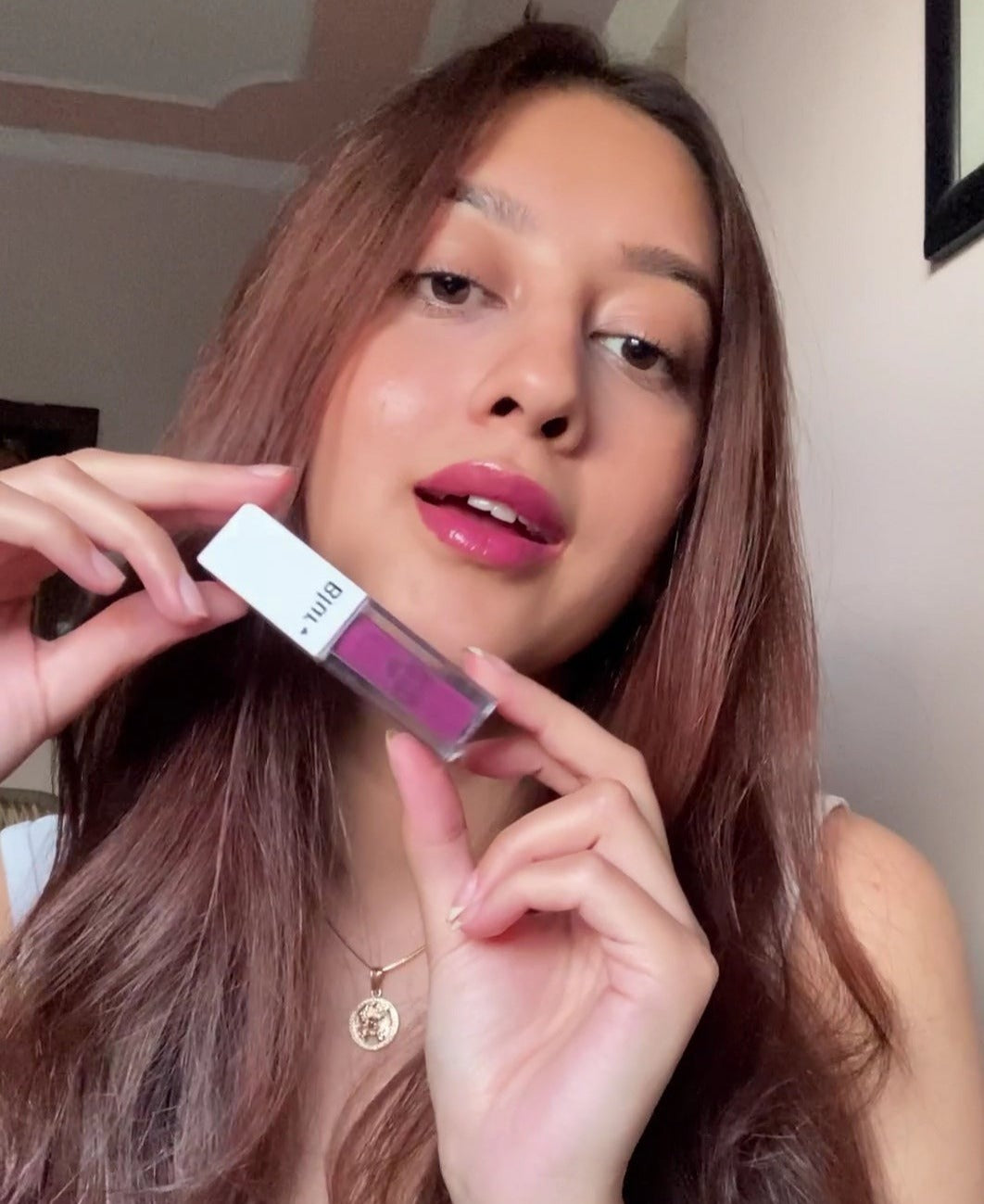 DUDE DONT TOUCH MY GLOSS | Pigmented AF lip + cheek tint | Plum
