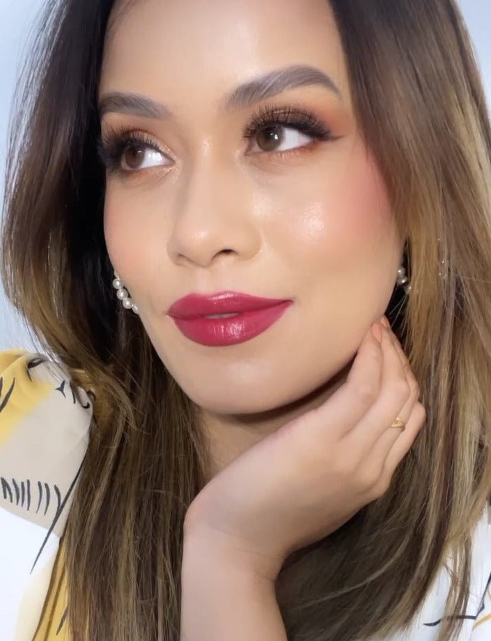 DUDE DONT TOUCH MY GLOSS | Pigmented AF lip + cheek tint | Wine