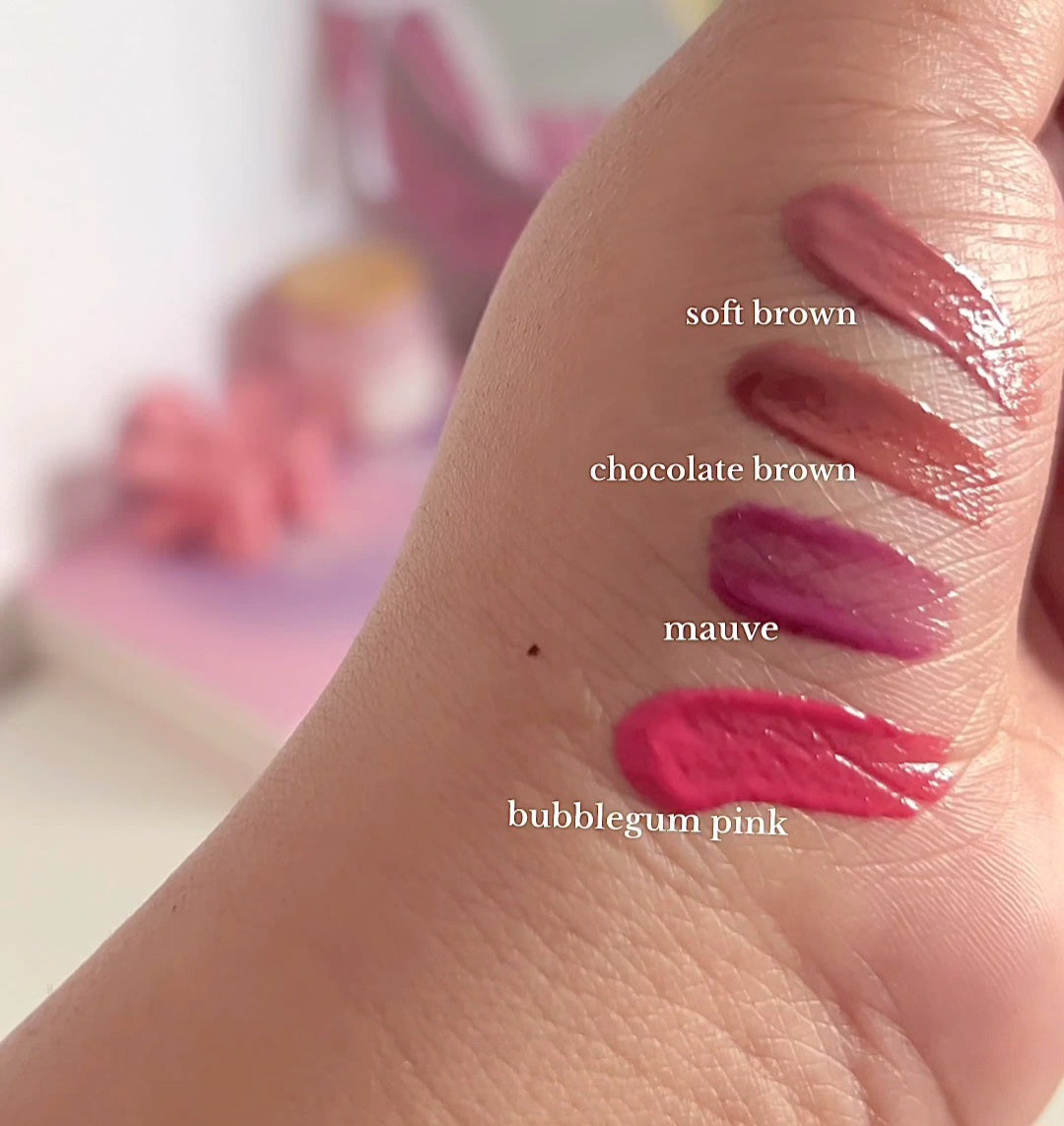 mini pigmented lip gloss