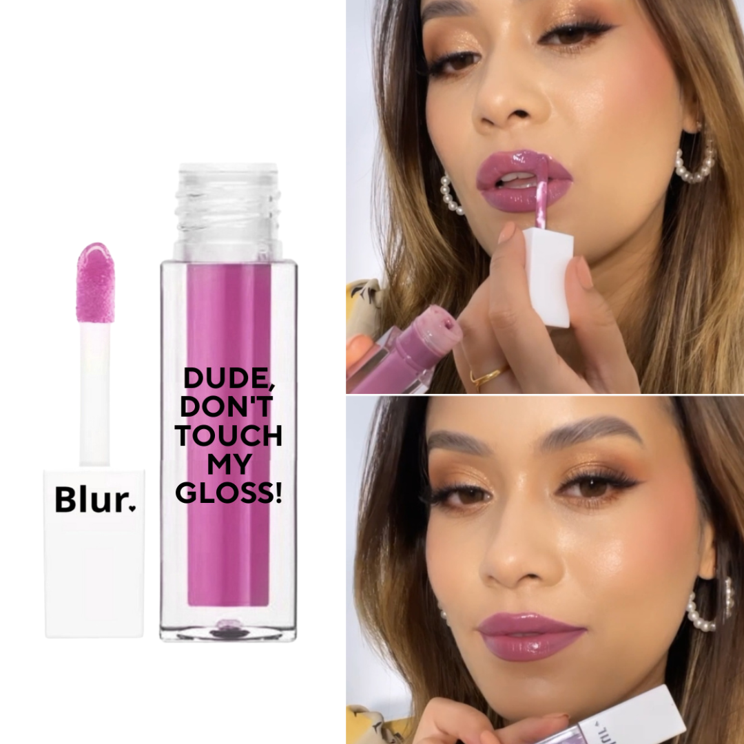 mini pigmented lip gloss