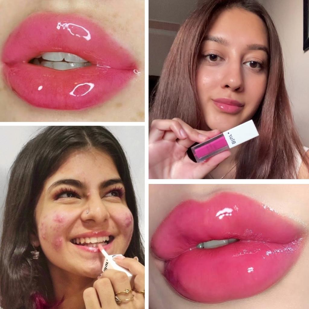 Lipglass shade lipstick