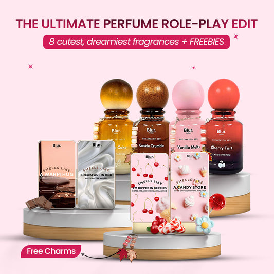 The Ultimate Perfume ROLE-PLAY Edit | 8 Dreamy Dessert Perfumes Gift Kit | 4 Breakfast in Bed Eau De Parfums + 4 Viral Solid Perfumes 🍯🍭🥐✨