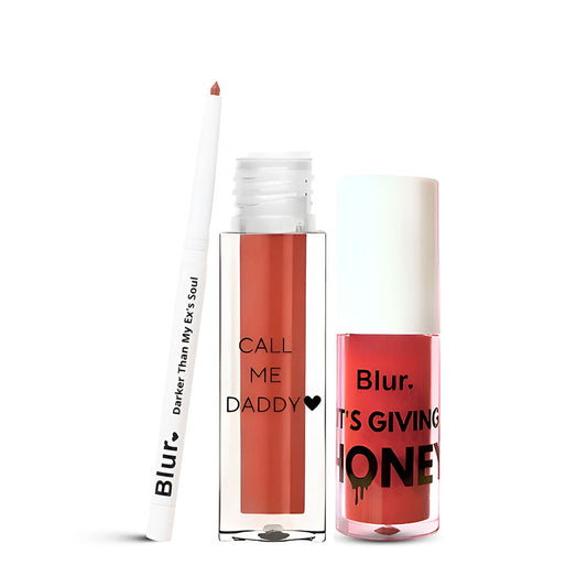 Perfect Lip Kit | Liquid Lipstick + Lip Oil + Lip Liner @999 (Pick Your Own Kit)