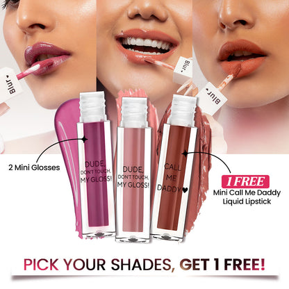 Pick 1 FREE Call Me Daddy Liquid Lipstick | Pick your own combo
