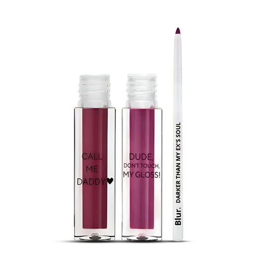 Perfect Mini LipKit: 3 Liquid Lipstick + Gloss + Lipliner @ 599 (Pick Your Own Kit)