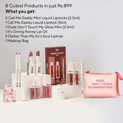 Everyday Chic Lip Kit – 8 Cutest Makeup Products at ₹899 Only!