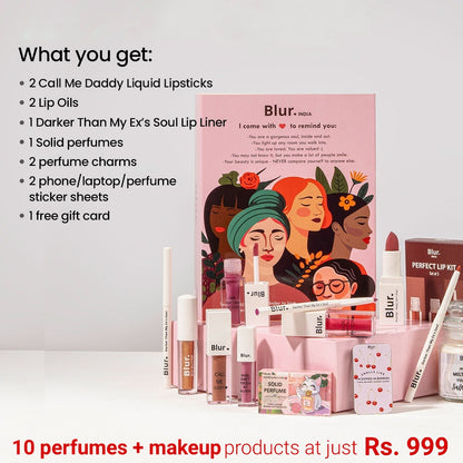 Main Character Energy Kit | 10 Pinteresty Perfume + Makeup Cuties at 999 💖