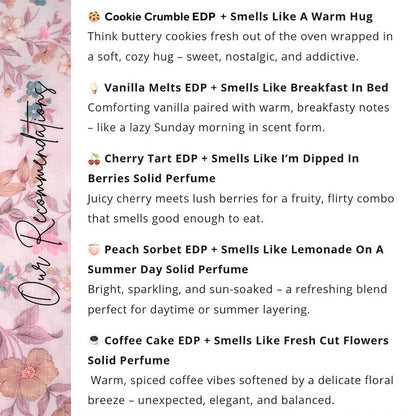 Fragrance Layering Combo | Eau De Parfum + Solid Perfume