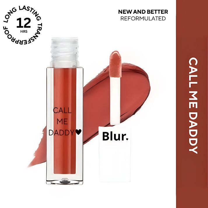 Call Me Daddy Liquid Lipstick MINI | Pigmented AF, Non-sticky + Matte Lipstick | Cinnamon (Brick)