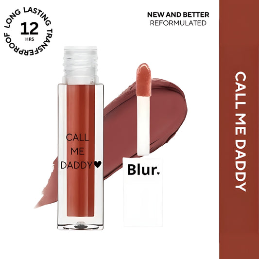 Call Me Daddy Liquid Lipstick MINI | Pigmented AF, Non-sticky + Matte Lipstick | Tiramisu (Chocolate Brown)