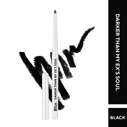 Darker Than My Ex's Soul | Kajal and Lipliner | Black