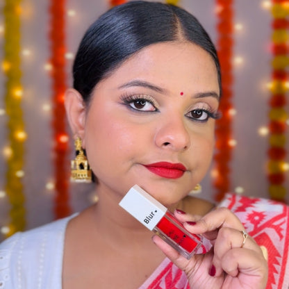 Susmita × Blur Desi kit | 3 Liquid Lipstick, Eyeshadow, Lip Liner @ 999