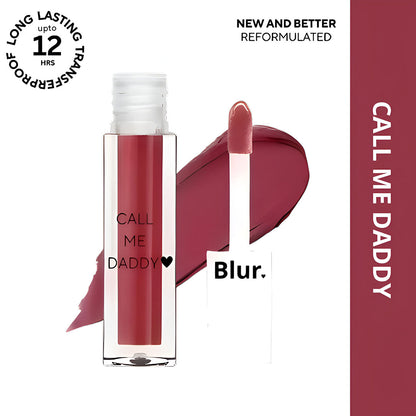 Call Me Daddy | Matte Liquid Lipsticks | Plum Pudding (Plum)
