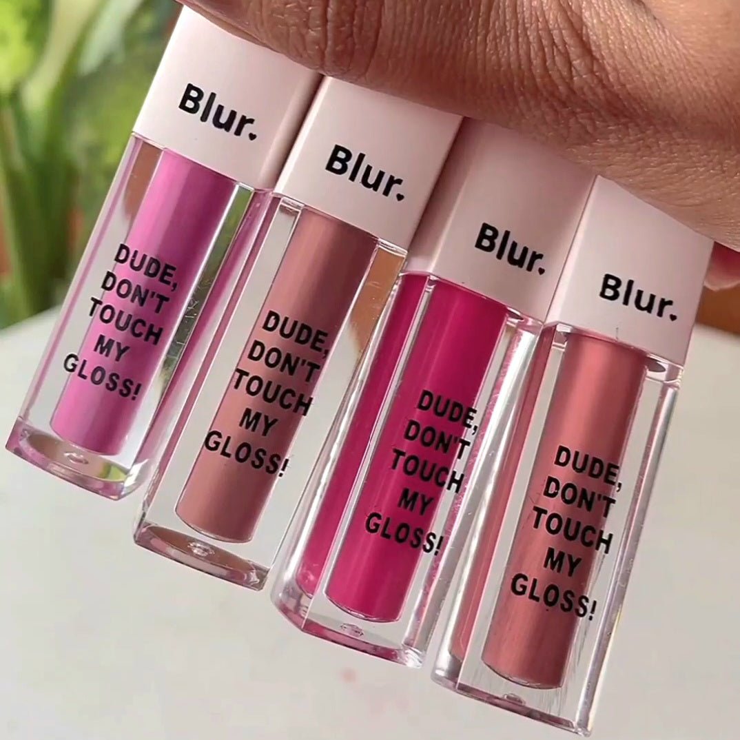 Dude, Don't Touch My Gloss MINI | Pigmented AF, Non Sticky Mini Gloss | A