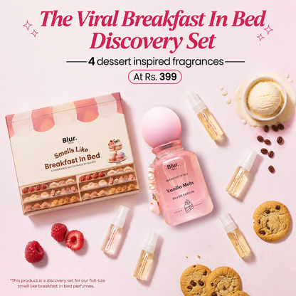 Breakfast in Bed Perfumes Discovery Set | Breakfast inspired Perfumes🍦🍒