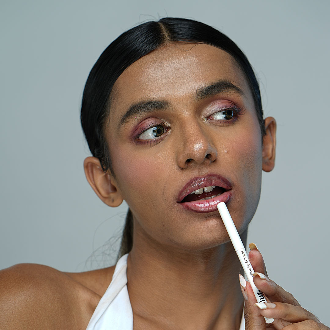 Darker Than My Ex's Soul | Kajal and Lipliner | Burgundy