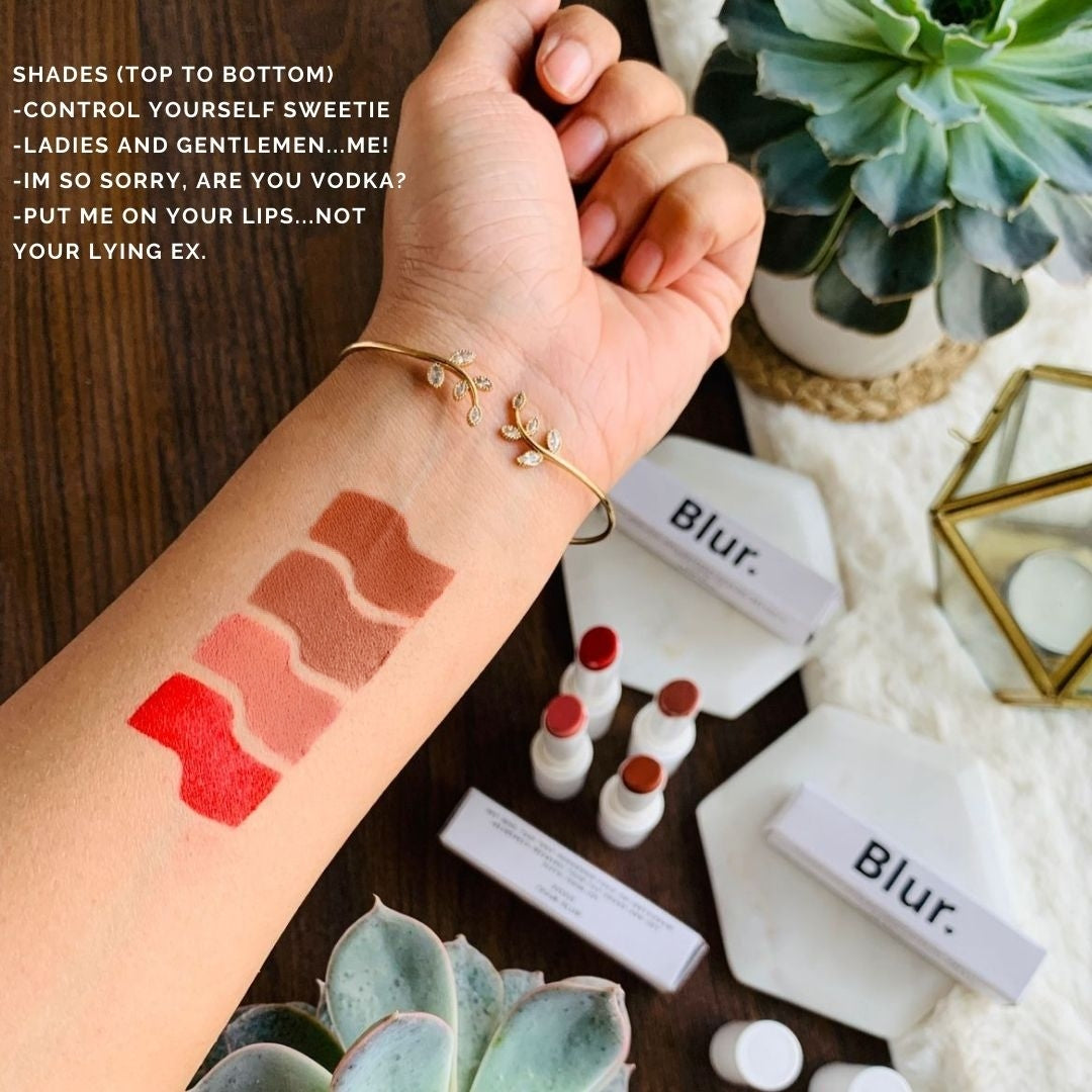 Brown Rose Bullet Lipstick  | Ladies and Gentlemen.. Me! | | Bullet Lipsticks + Blush + Eyeshadow | BLURstick