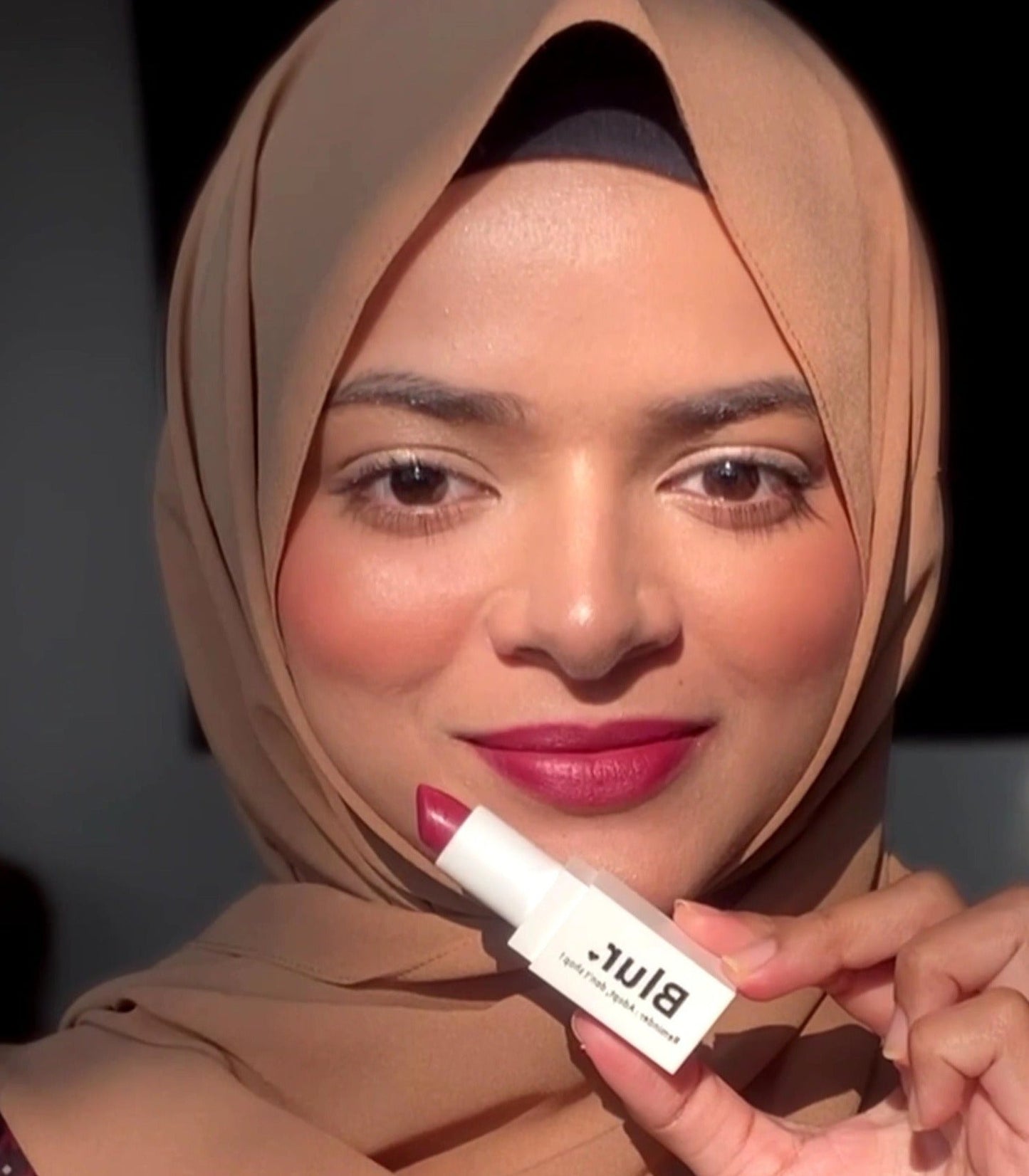 Plum Bullet Lipstick | Reminder: Adopt Don't Shop | Bullet lipsticks + Blush + Eyeshadow | BLURstick