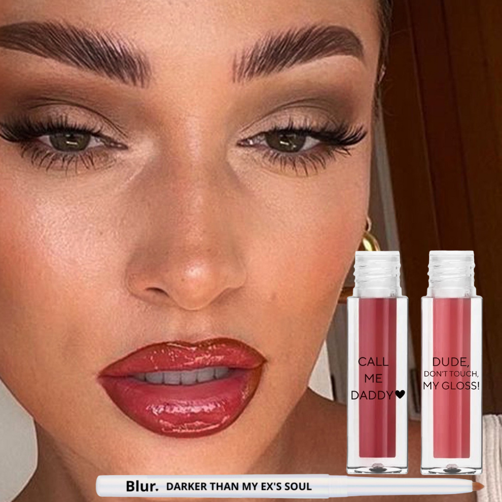 PERFECT Cherry Coke Lip Kit 3 Liquid Lipstick, Gloss, Lip Liner 99
